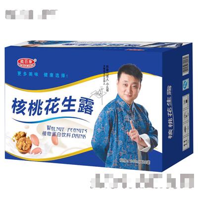 義百康核桃花生露240mlx20罐