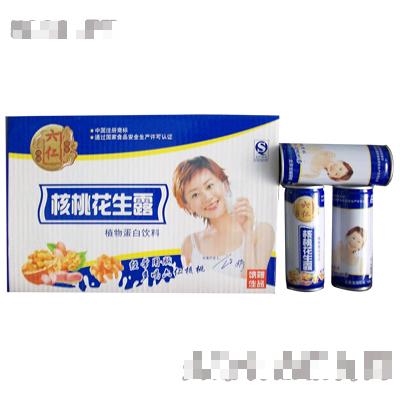 核桃花生露240mlX6罐X8罐X4盒