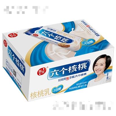 養(yǎng)元無糖型六個(gè)核桃240mlx20罐