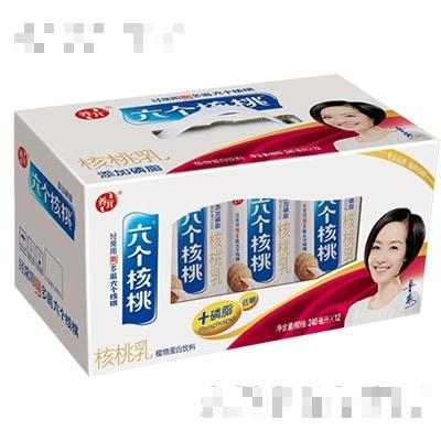 養(yǎng)元添加磷脂六個(gè)核桃240mlx20罐
