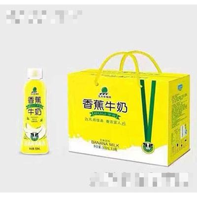 香蕉牛奶500mlx8瓶