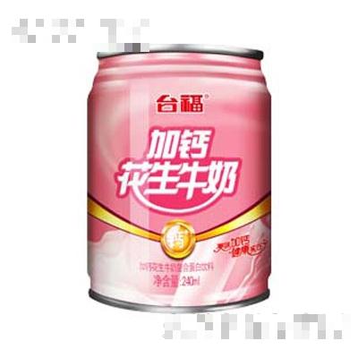 臺福加鈣花生牛奶240ml