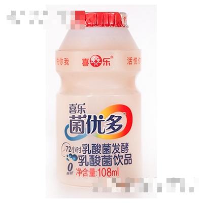 喜樂菌優多乳酸菌108ml