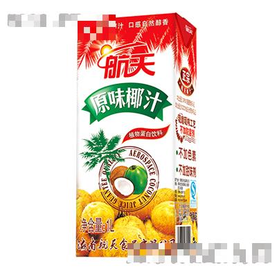 1L利樂磚裝航天椰汁