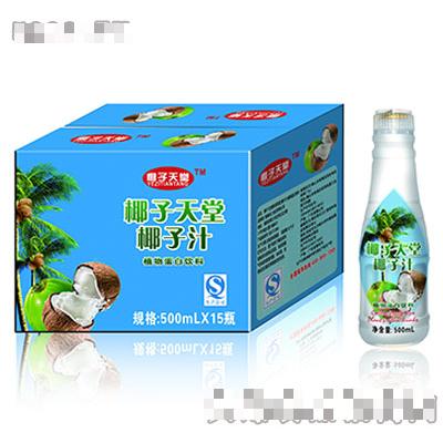 椰子天堂椰子汁500mlx15瓶