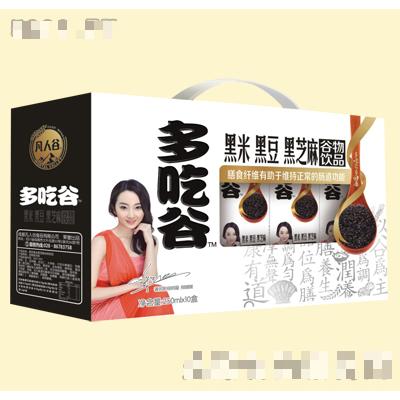 多吃谷谷物飲品250mlx10盒（黑米、黑豆、黑芝麻）