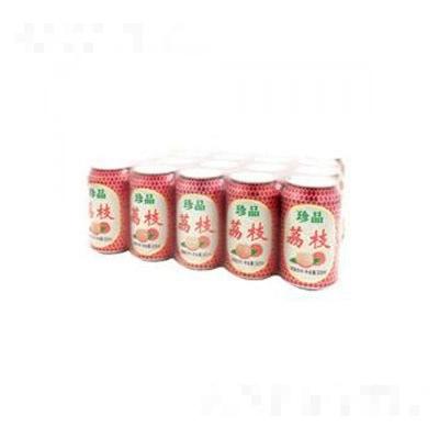 綠太飲品珍品荔枝果汁罐裝