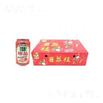 綠太飲品荔枝果汁珍品320ml