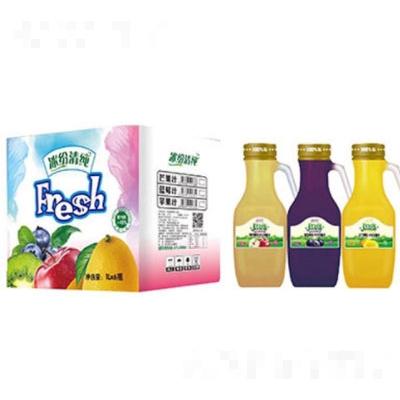 冰紛清純果汁飲料1.Lx6瓶裝