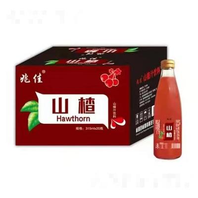 兆佳山楂汁飲料315mlX20瓶