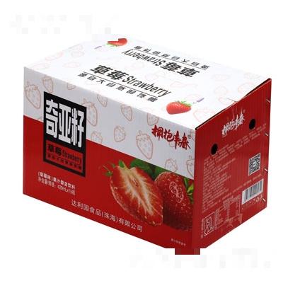 擁抱青春奇亞籽果汁復合飲料草莓味420mlX15