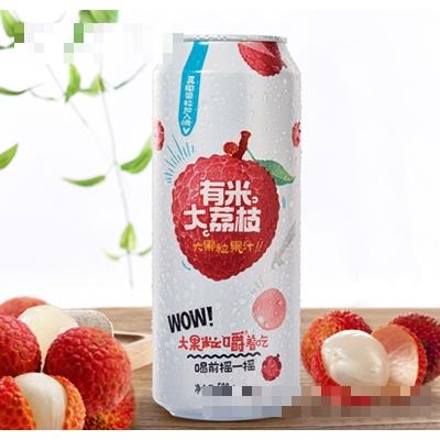 有米大荔枝大果粒果汁500ml（承接代工）
