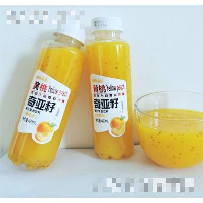 擁抱青春黃桃奇亞籽果汁復合飲料