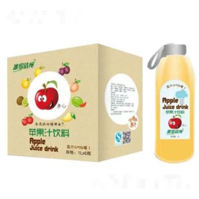 冰紛清純蘋果汁飲料1LX6箱裝