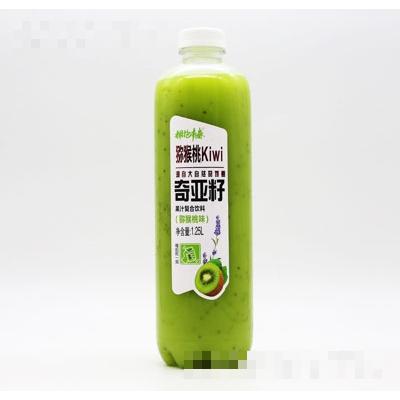 擁抱青春奇亞籽果汁復合飲料獼猴桃味1.25L