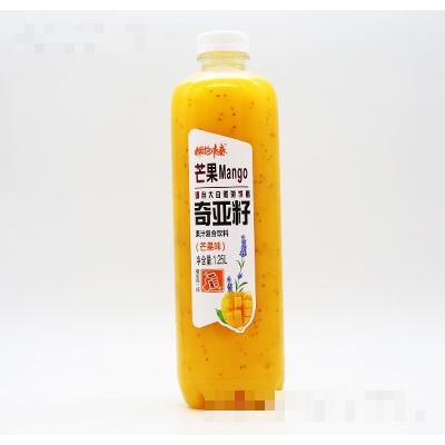 擁抱青春奇亞籽果汁復合飲料芒果味1.25L