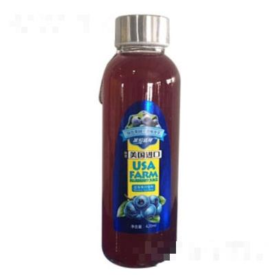 冰紛清純藍莓汁飲料420ml