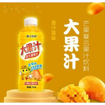 酉汁酉味芒果復(fù)合果汁飲料750ml
