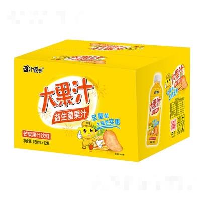 酉汁酉味芒果復(fù)合果汁飲料750mlX12