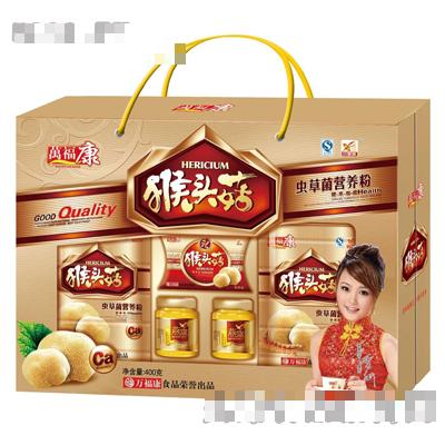 萬福康猴頭菇蟲草菌營養(yǎng)粉400g