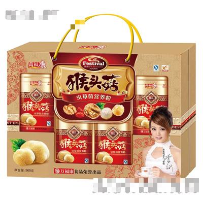 萬福康猴頭菇蟲草菌營養(yǎng)粉500g