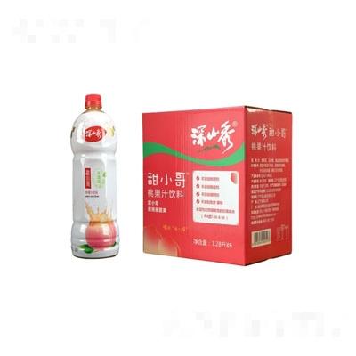 深山秀甜小哥桃果汁飲料1.28升×6
