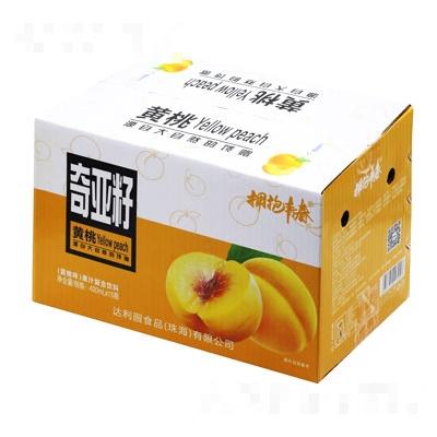 擁抱青春奇亞籽果汁復合飲料黃桃味420mlX15