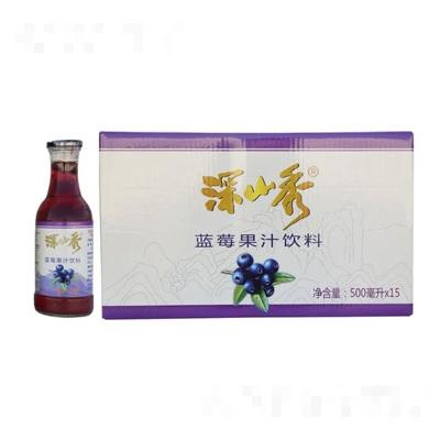 深山秀藍莓果汁飲料500毫升×15
