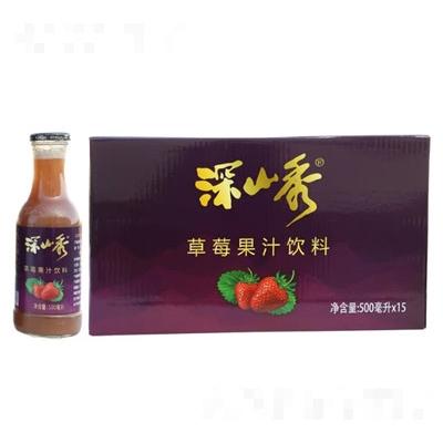 深山秀草莓果汁飲料500毫升×15