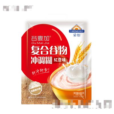 谷麥加復合谷物沖調糊紅豆味
