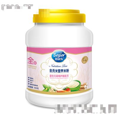 800克桶裝金貢米益生元葛根護(hù)腸米粉