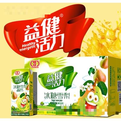 旺仔益健活力冰糖雪梨250ml×24盒