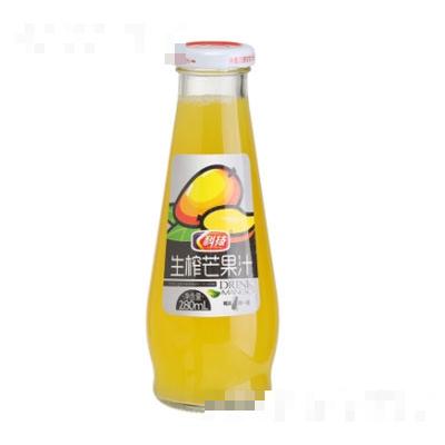 科技生榨芒果汁280ml（瓶裝）
