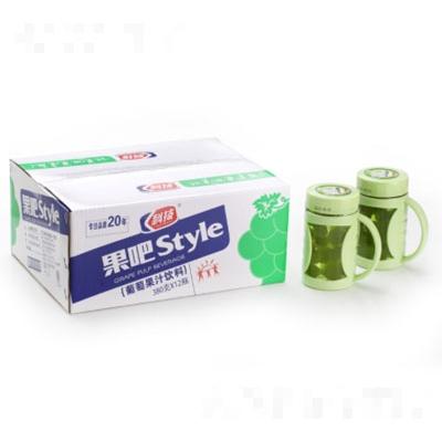 科技葡萄果汁飲料380gX12瓶