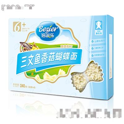 三文魚香菇蝴蝶面盒裝