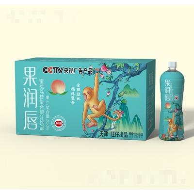 果潤唇蜜桃荔枝復合果汁飲品360mlX15瓶