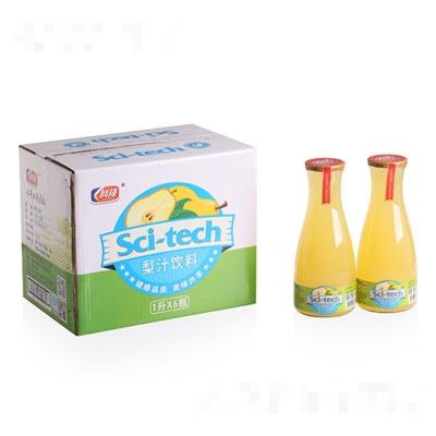 科技梨汁飲料1LX6瓶