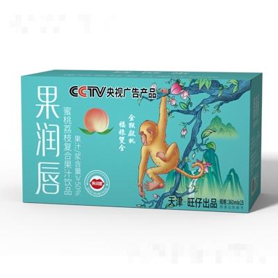 果潤唇蜜桃荔枝復合果汁飲品360mlX15