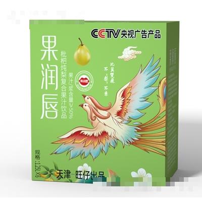 果潤唇枇杷燉梨復合果汁飲品1.25LX6