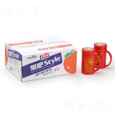 科技桔子果汁飲料380gX12瓶