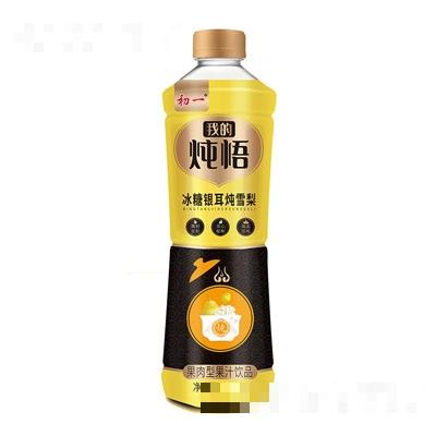 初一我的燉悟冰糖銀耳燉雪梨果肉型果汁飲品1.26L
