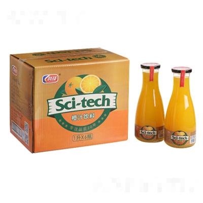 科技橙汁飲料1LX6瓶