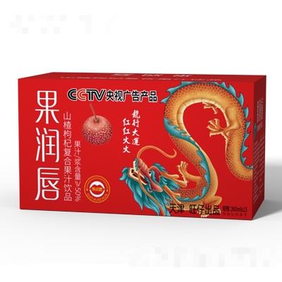 果潤唇山楂枸杞復(fù)合果汁飲品360mlX15