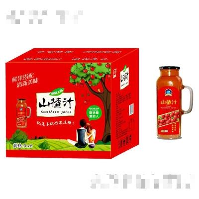 匯甜山楂汁1LX6