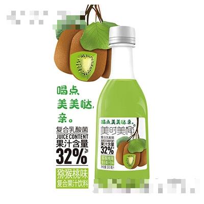 美時美椰復合乳酸菌獼猴桃味380ml
