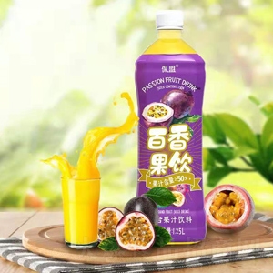 侃盟百香果復(fù)合果汁飲料1.25L