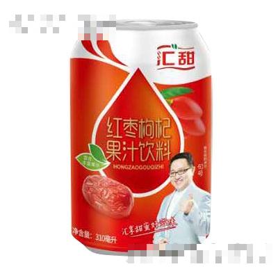 匯甜紅棗枸杞果汁飲料310ml