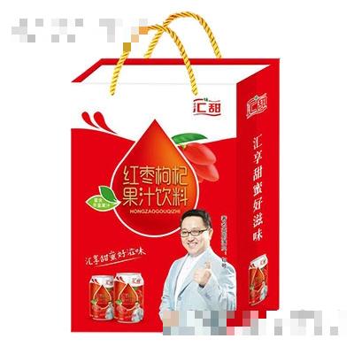 匯甜紅棗枸杞果汁飲料禮盒