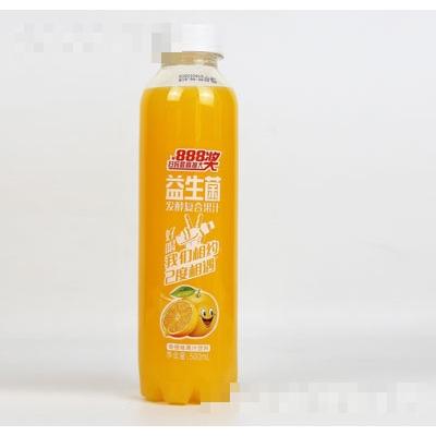 威明益生菌發(fā)酵香橙味果汁飲料500ml