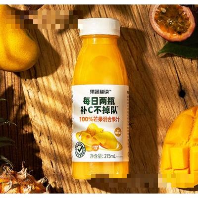 果秘秘訣芒果混合果汁（瓶）
